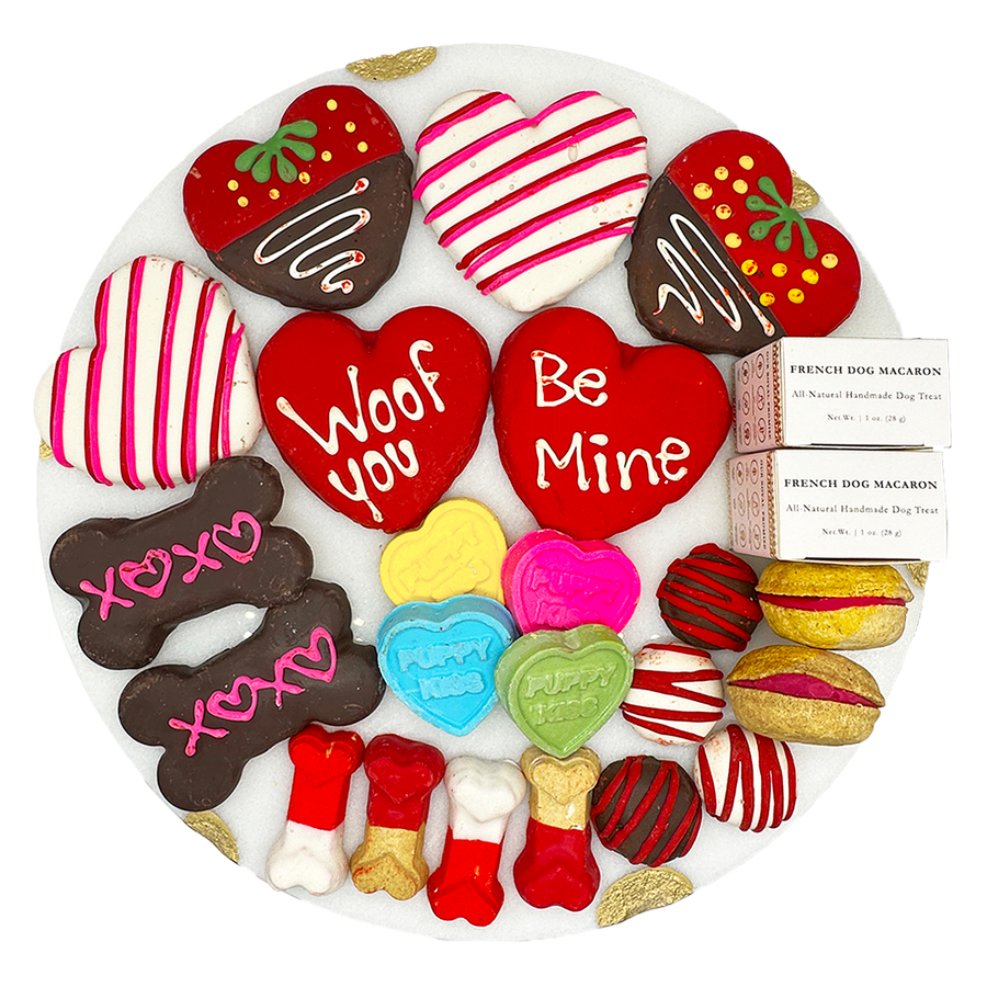 Love My Dog themed treats box